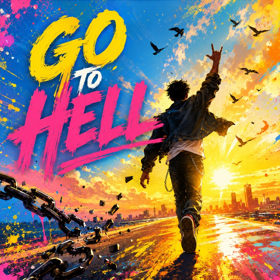 Go To Hell — cover art by Omes