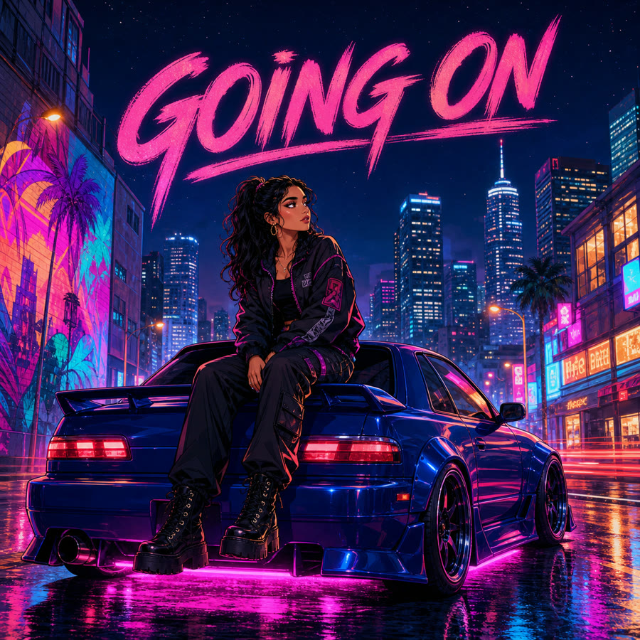Going On — cover art by Omes