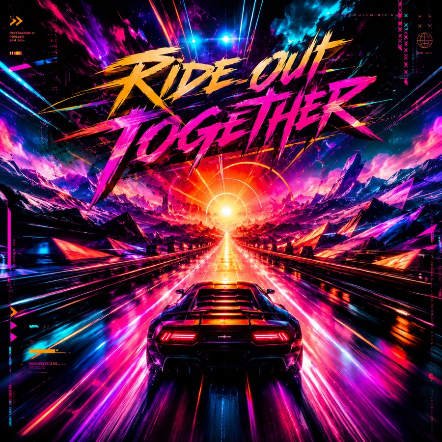 Ride Out Together — cover art by Omes