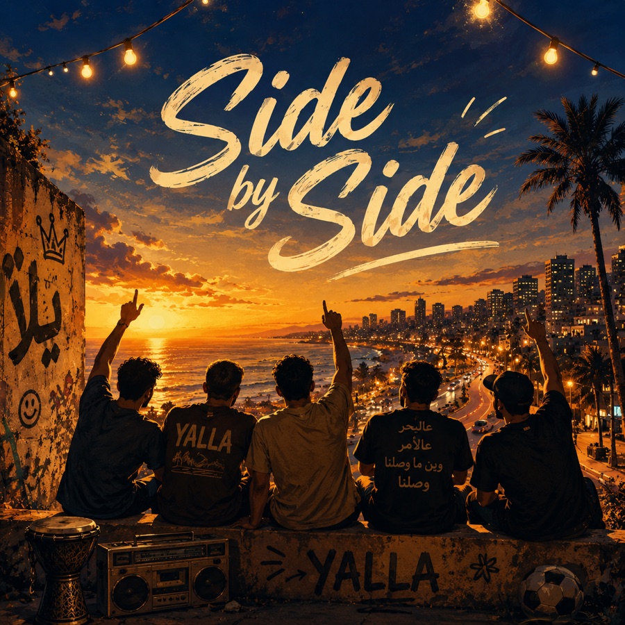 Side by Side — cover art by Omes