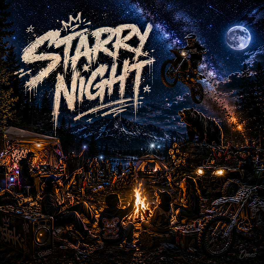 Starry Night — cover art by Omes