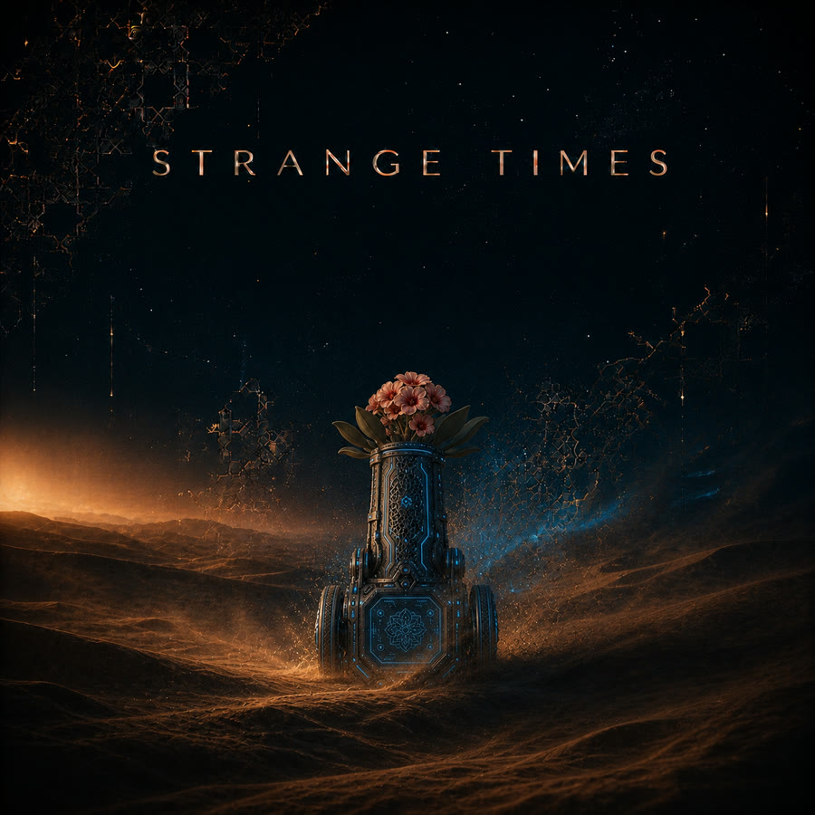 Strange Times — cover art by Omes